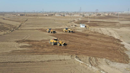 凉州区抢抓农时推进高标准农田建设 智能装备助阵水资源高效利用